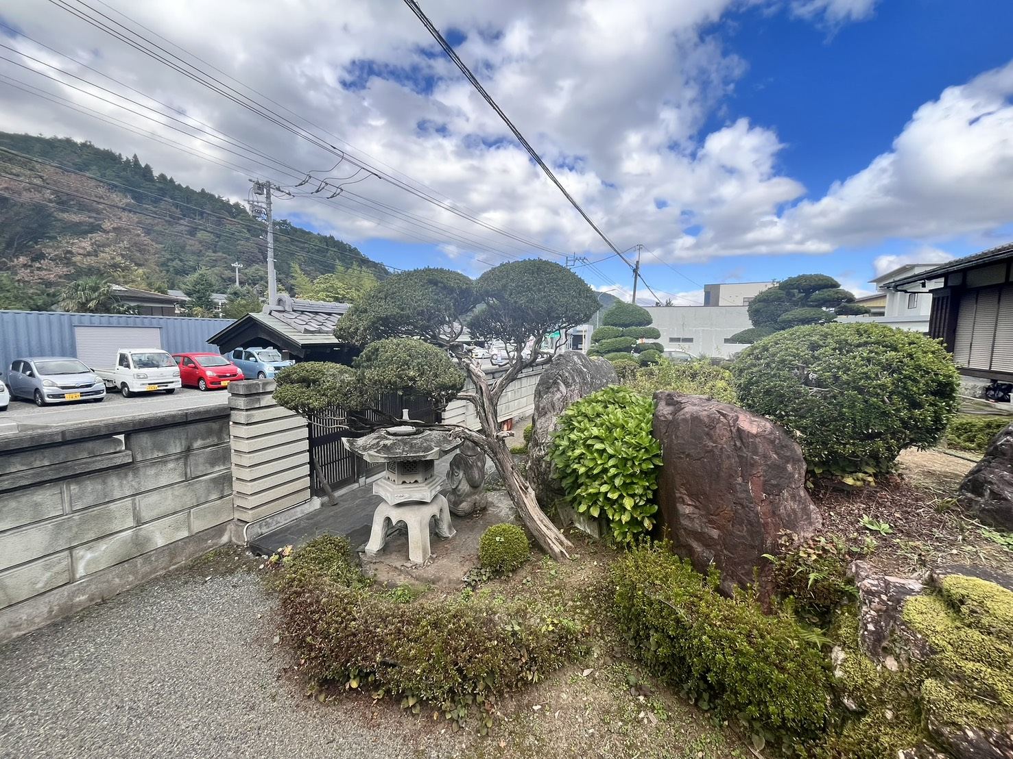 日本庭園・灯篭